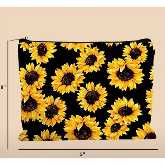 Canvas Makeup Bag - Picture 3 of 3